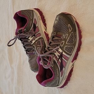 Brooks Ariel 14 Running Shoes 7 gray/purple/silver